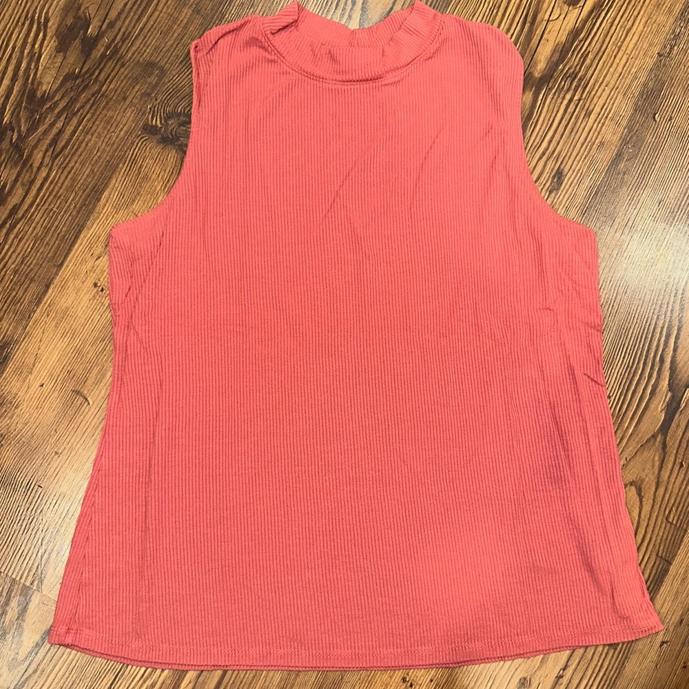 Apt 9 pink mock turtleneck shirt
